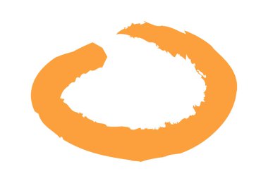 Doğrusal çocukların çizimlerini çiz. Vektör illüstrasyonu