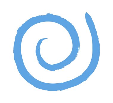 Yay doğrusal çocukları çiziyor. Vektör illüstrasyonu