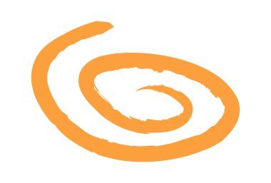 Yay doğrusal çocukları çiziyor. Vektör illüstrasyonu