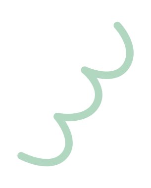 İlkbaharın soyut şekli. Vektör illüstrasyonu