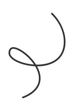 Bahar aralıksız devam eden çizgi sanatı. Vektör illüstrasyonu