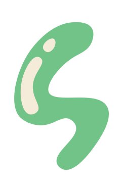 Soyut dekoratif çizgiler. Vektör illüstrasyonu