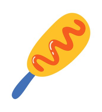 Tavuk budu. Vektör illüstrasyonu