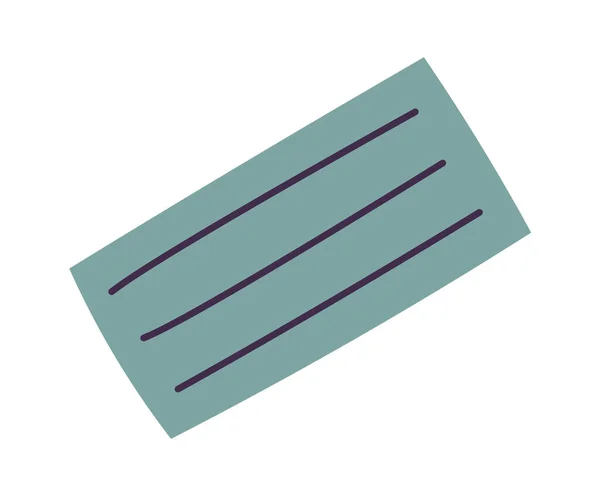 Paper Folding Cutting Vector Illustration — Stock Vector