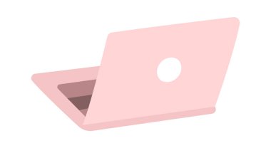 Laptop modern teknoloji cihazı. Vektör illüstrasyonu