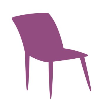 Laboratuvar ve ofis için sandalye mobilyası. Vektör illüstrasyonu