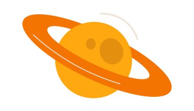 Astronomi Bilimi Küresi. Vektör illüstrasyonu