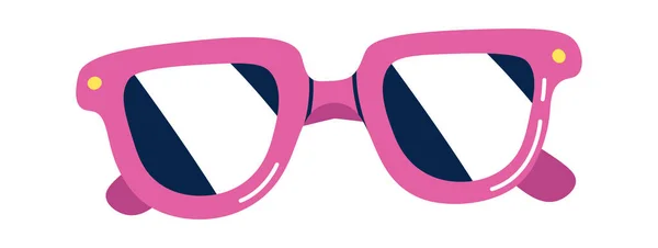 Güneş Gözlükleri Moda Aksesuar Vektör Illüstrasyonu — Stok Vektör