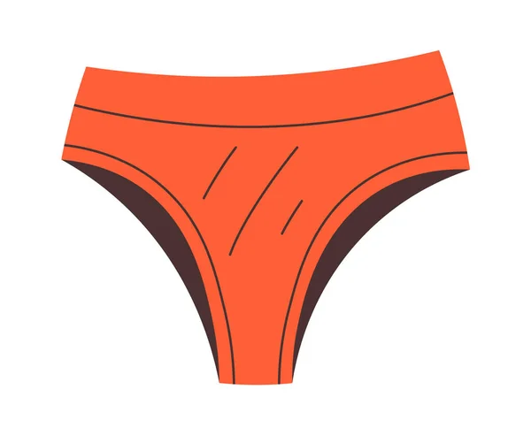 Costumi Bagno Mutandine Biancheria Intima Nuotare Illustrazione Vettoriale — Vettoriale Stock