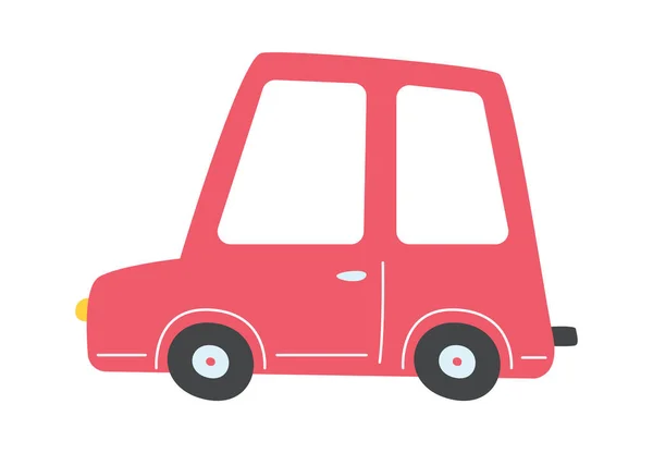 Cartoon Samochód Pojazd Wektor Ilustracja — Wektor stockowy