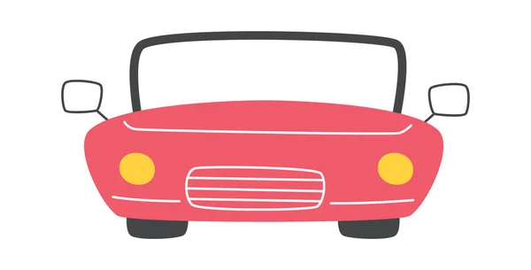 Kartun Mobil Vektor Kendaraan Ilustrasi - Stok Vektor