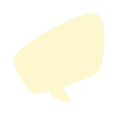 soyut konuşma balonu vektör çizim