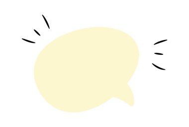 soyut konuşma balonu vektör çizim