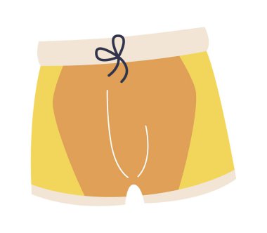 Mayo Şort Kıyafet vektör çizimi