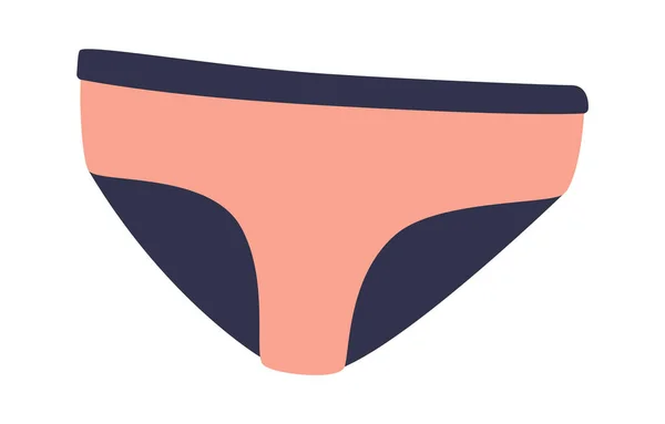 Plavky Kalhotky Spodní Prádlo Vektorové Ilustrace — Stockový vektor
