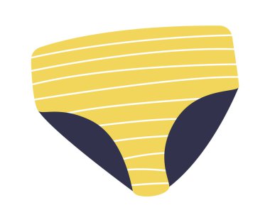 Mayo Külotlu İç Çamaşırı vektör çizimi