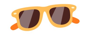 Yaz güneş gözlüğü aksesuar tasviri