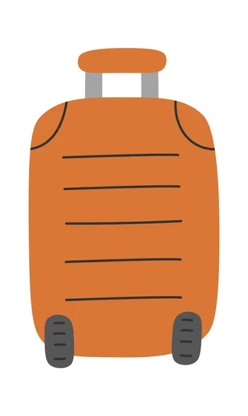 Reisekoffer Tasche Vektor Illustration — Stockvektor