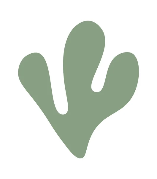 Illustration Vectorielle Icône Plante Algue — Image vectorielle
