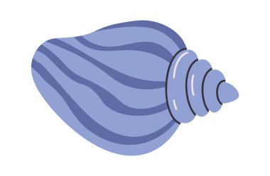 Deniz Kabuğu İstiridye Vektörü İllüstrasyonu