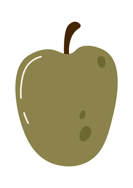 Ilustrační Vektorová Ilustrace Jablka — Stockový vektor