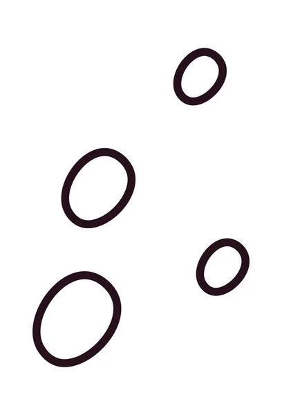 Illustration Vectorielle Icône Bulles Eau — Image vectorielle