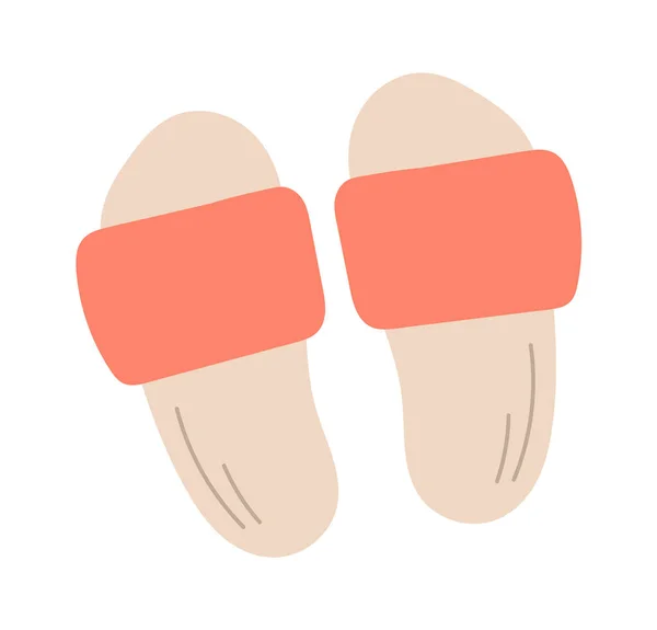 Flip Flops Sandal Vektor Ilustrasi - Stok Vektor