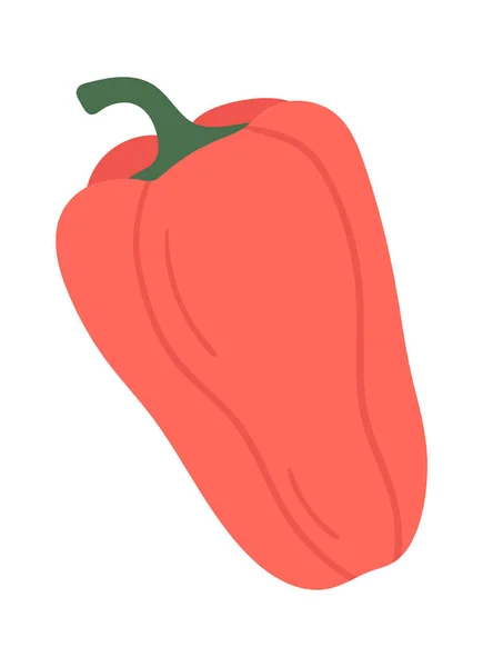 Illustration Vectorielle Légumes Poivron Doux — Image vectorielle