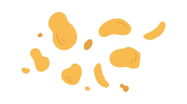 Batatas Fritas Snack Vector Ilustração — Vetor de Stock