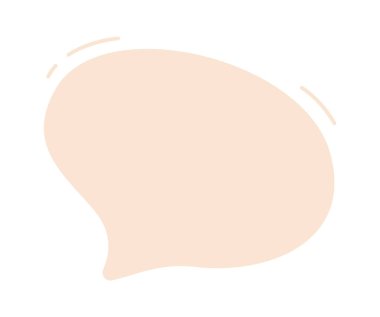 soyut konuşma balonu vektör çizim