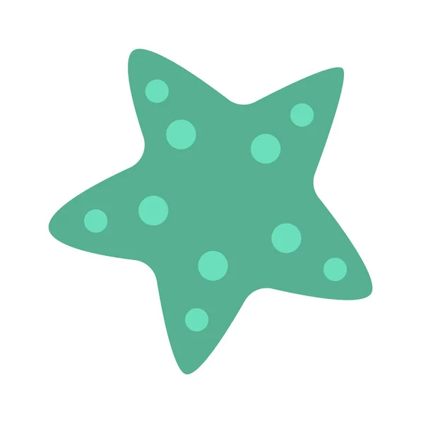 Sea Star Creature Vector Ilustración — Vector de stock
