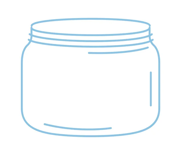 Прозоре Скло Jar Векторні Ілюстрації — стоковий вектор