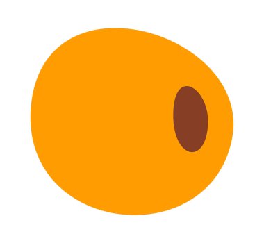 Deniz Dikenli Çilek Vektörü İllüstrasyonu