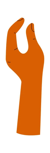 Illustration Vectorielle Signe Tenue Main — Image vectorielle