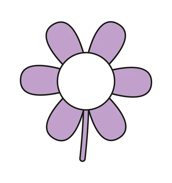 Illustration Vectorielle Fleurs Marguerite Doublée — Image vectorielle