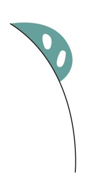 Kök Vektör Resimlerinde Tropikal Yaprak