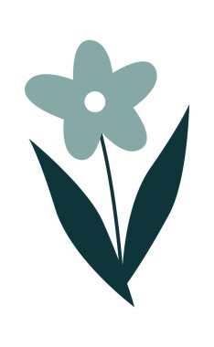 Kök Vektör Resimlerinde Çiçek