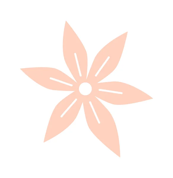 Квіткова Голова Значок Векторні Ілюстрації — стоковий вектор