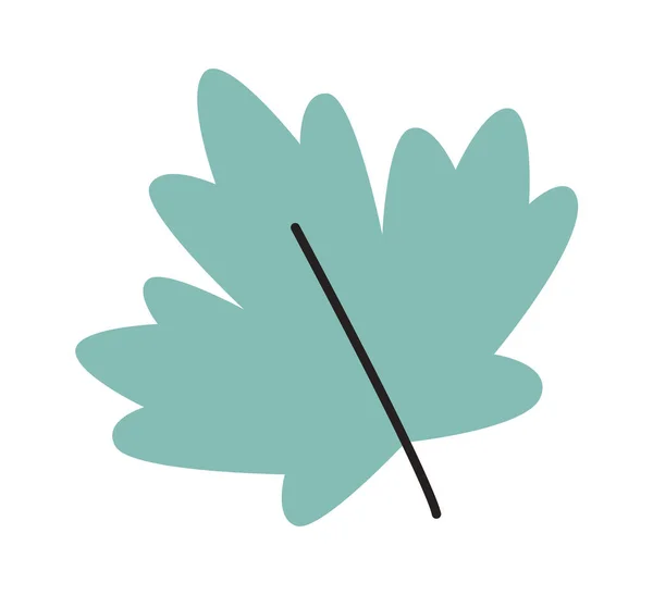 Maple Tree Leaf Vector Illustration — Stock vektor