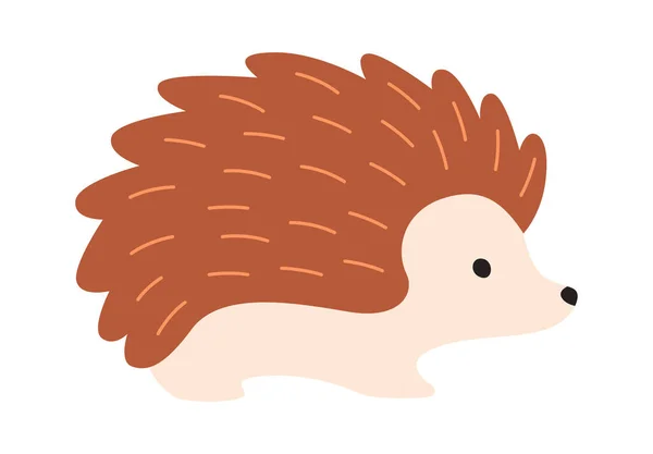 Hedgehog Animal Illustration Vector Illustration — Vector de stock