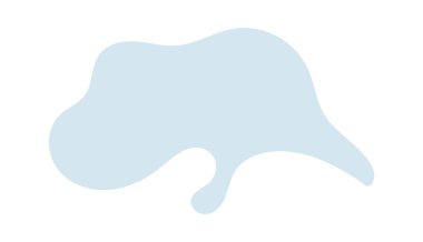 Soyut Blot Şekil Vektörü İllüstrasyonu