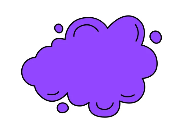 Sky Cloud Ikon Vektor Illusztráció — Stock Vector