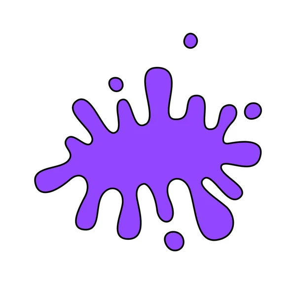 Splash Sticker Icon Vector Illustration — Stockvektor