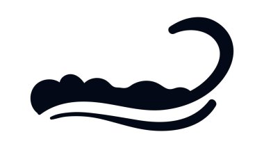 Gökyüzü Dalgası Siluet Vektörü ResmiComment