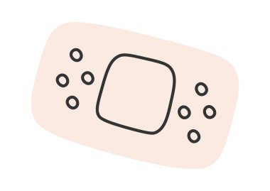 Tıbbi sıva simge vektör çizim