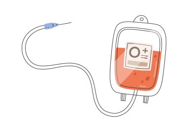 Kan Vektörü İllüstrasyonuyla Bırakma Tezgahı