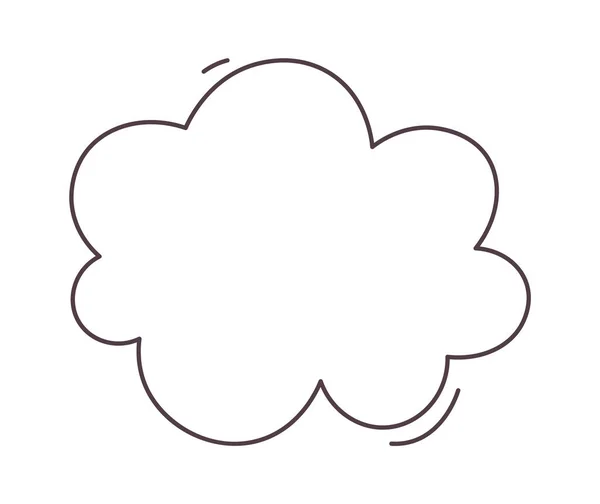 Небо Хмара Підкладка Векторні Ілюстрації — стоковий вектор