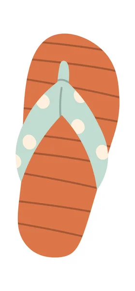 Sandalias Flip Flop Vector Illustration — Archivo Imágenes Vectoriales