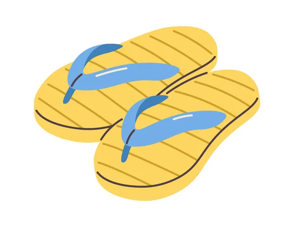 Slipper Παπούτσια Ταξίδια Διανυσματική Απεικόνιση — Διανυσματικό Αρχείο