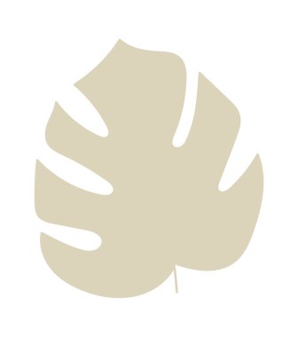 Tropik ağaç illüstrasyon vektör yaprak